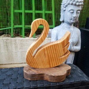 Cygne sur socles