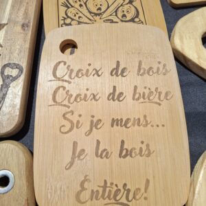 Planche à apéro "Prière de la bière"